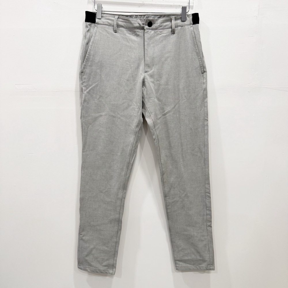 Zara Men’s Essential Gray Ankle Pants Tuxedo Medium Classic